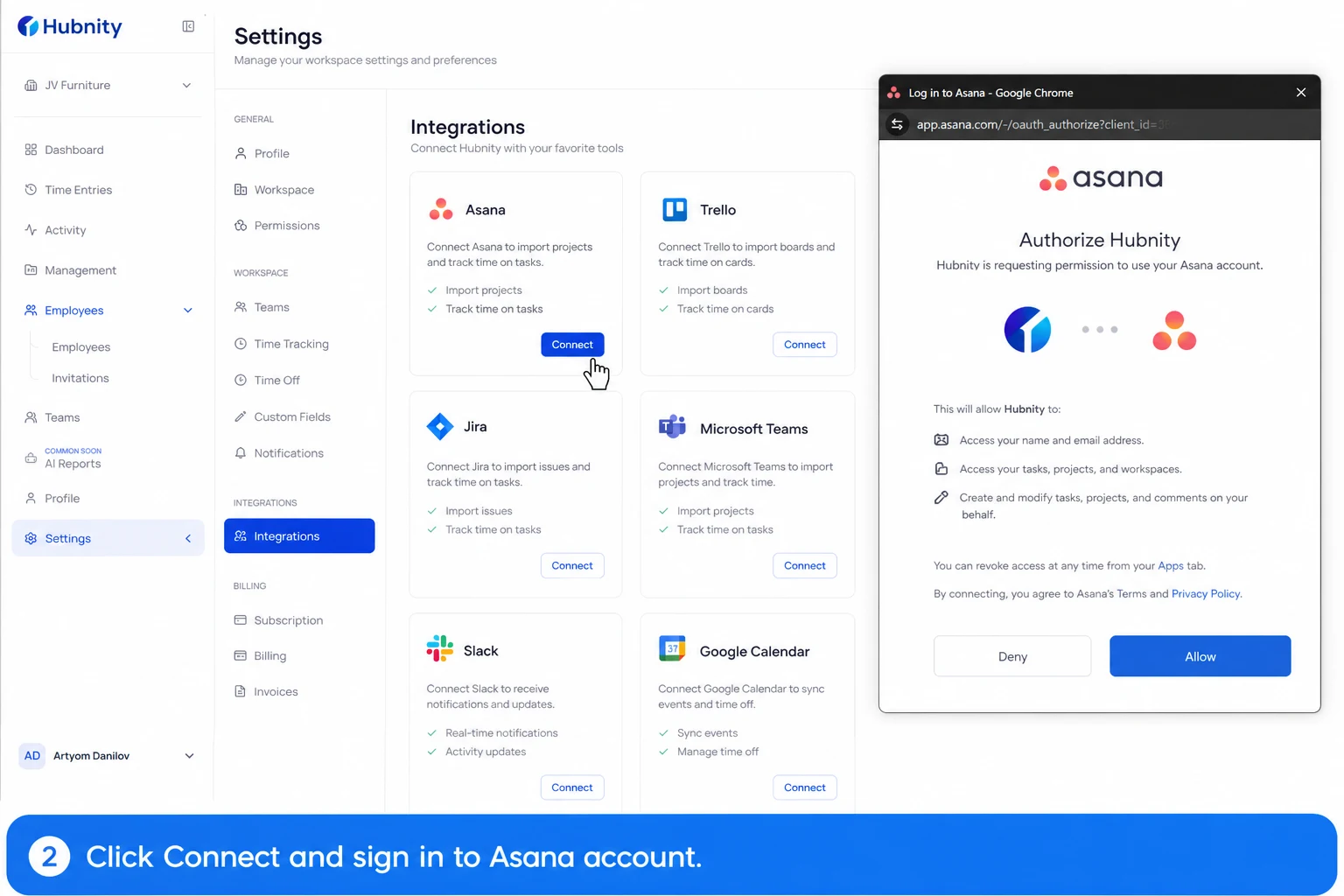 Step 2 screenshot