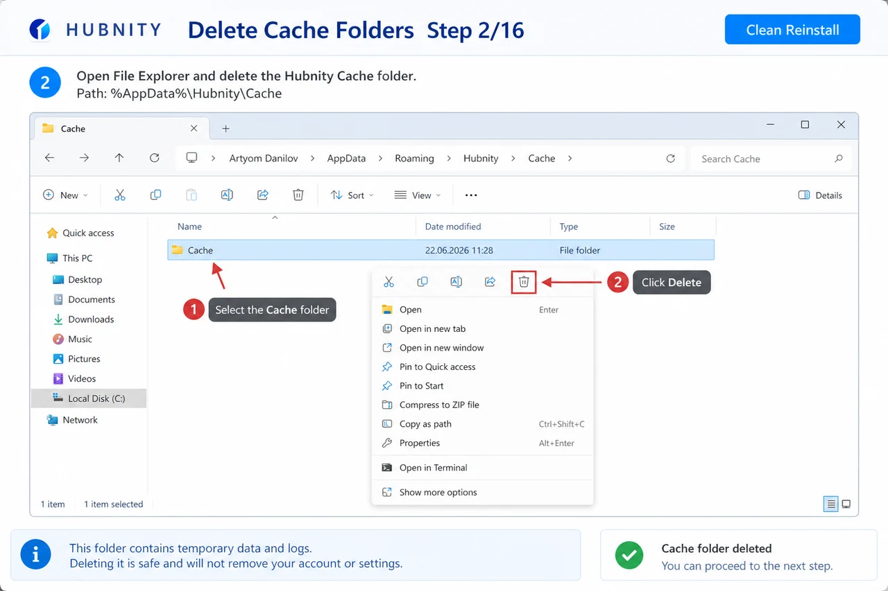 Step 2 screenshot