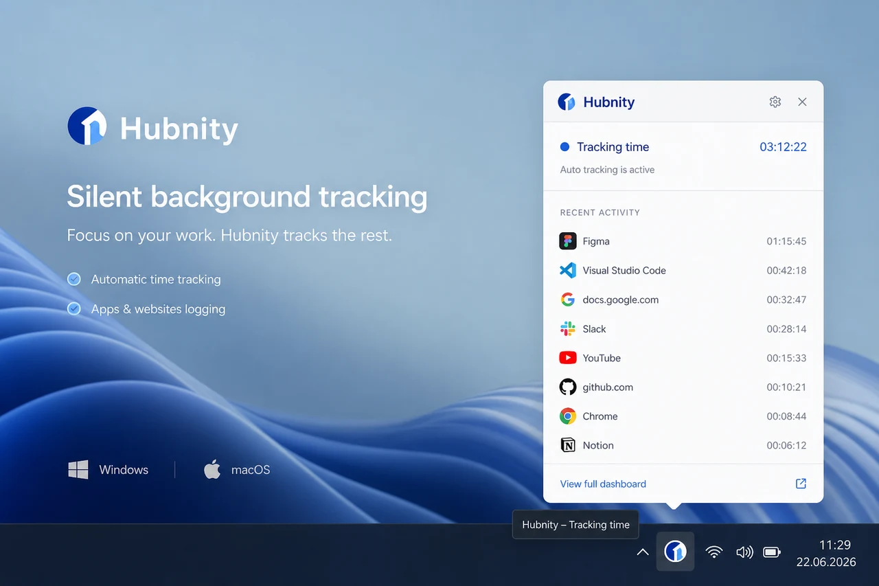 Silent background tracking screenshot