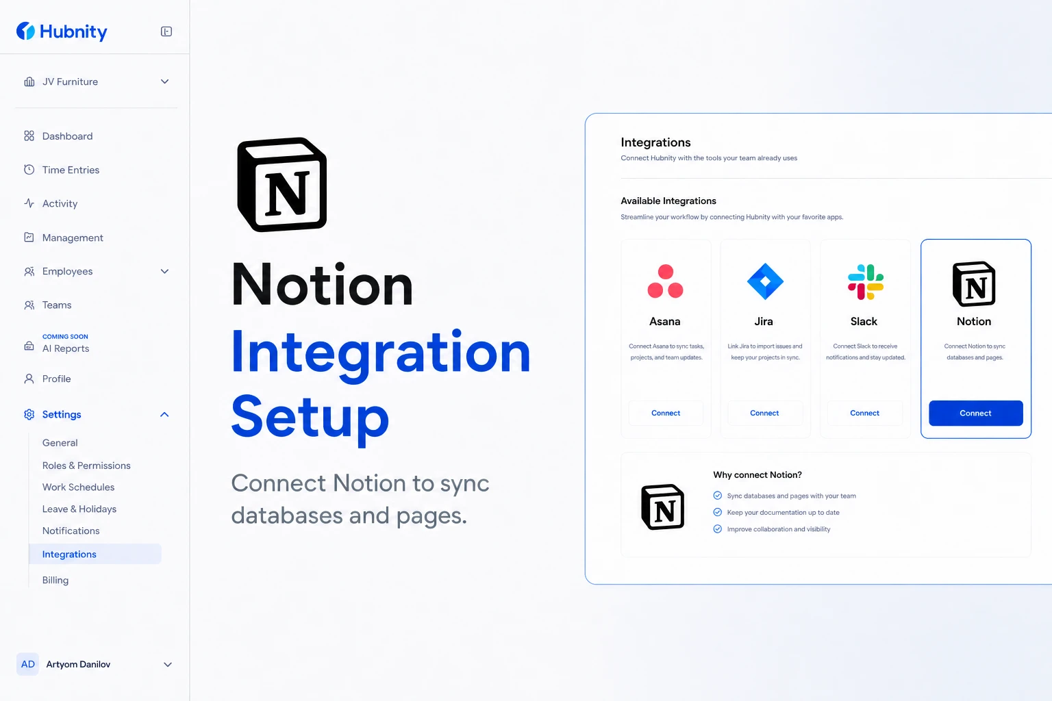 Notion Integration Setup
