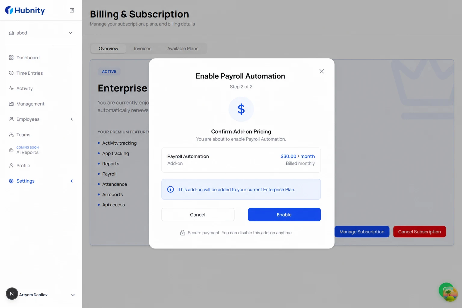 Step 2 screenshot