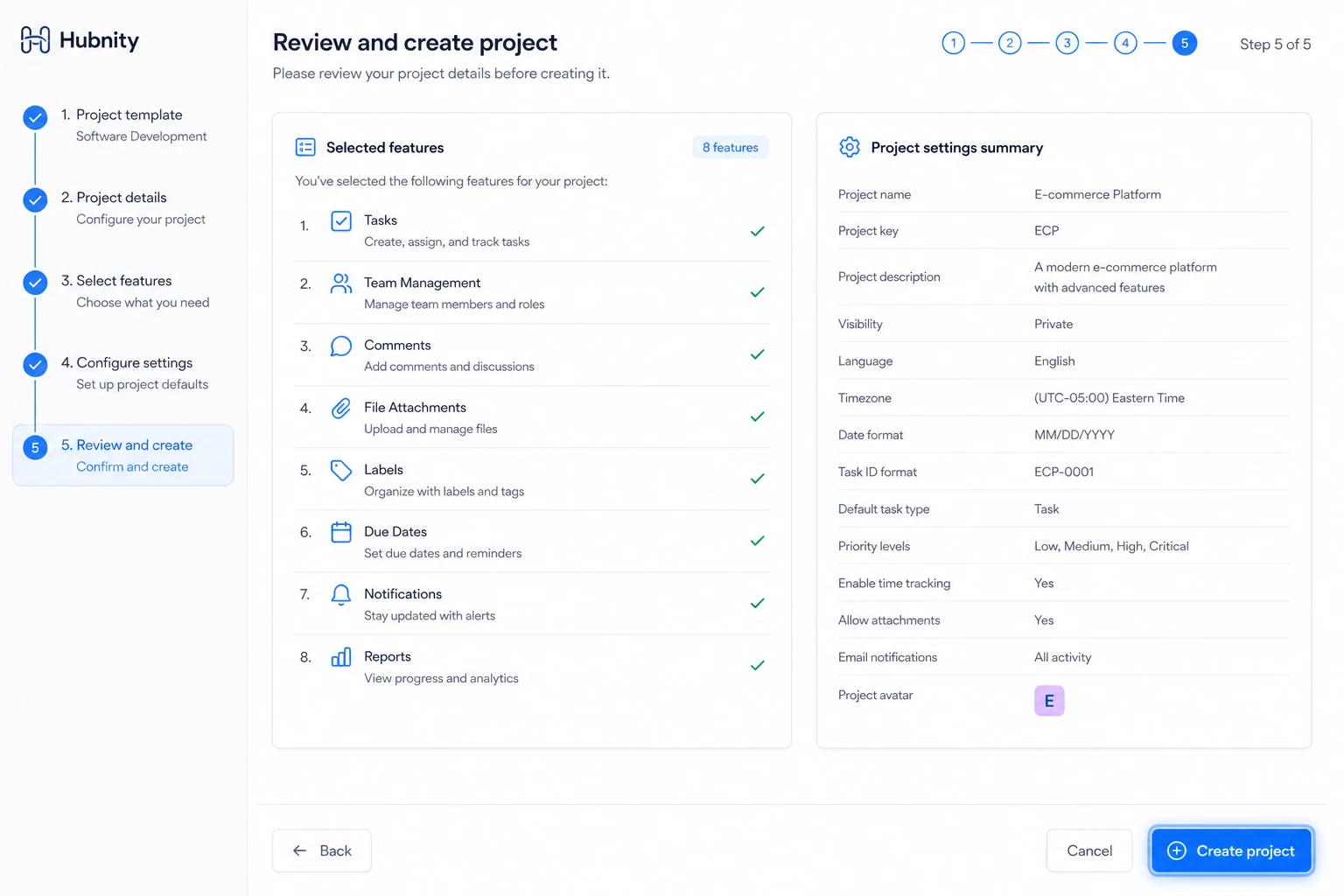 Step 5 screenshot