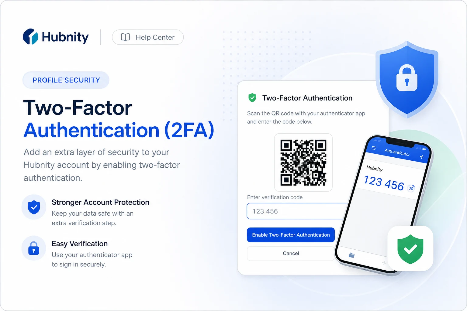 Enabling Two-Factor Authentication