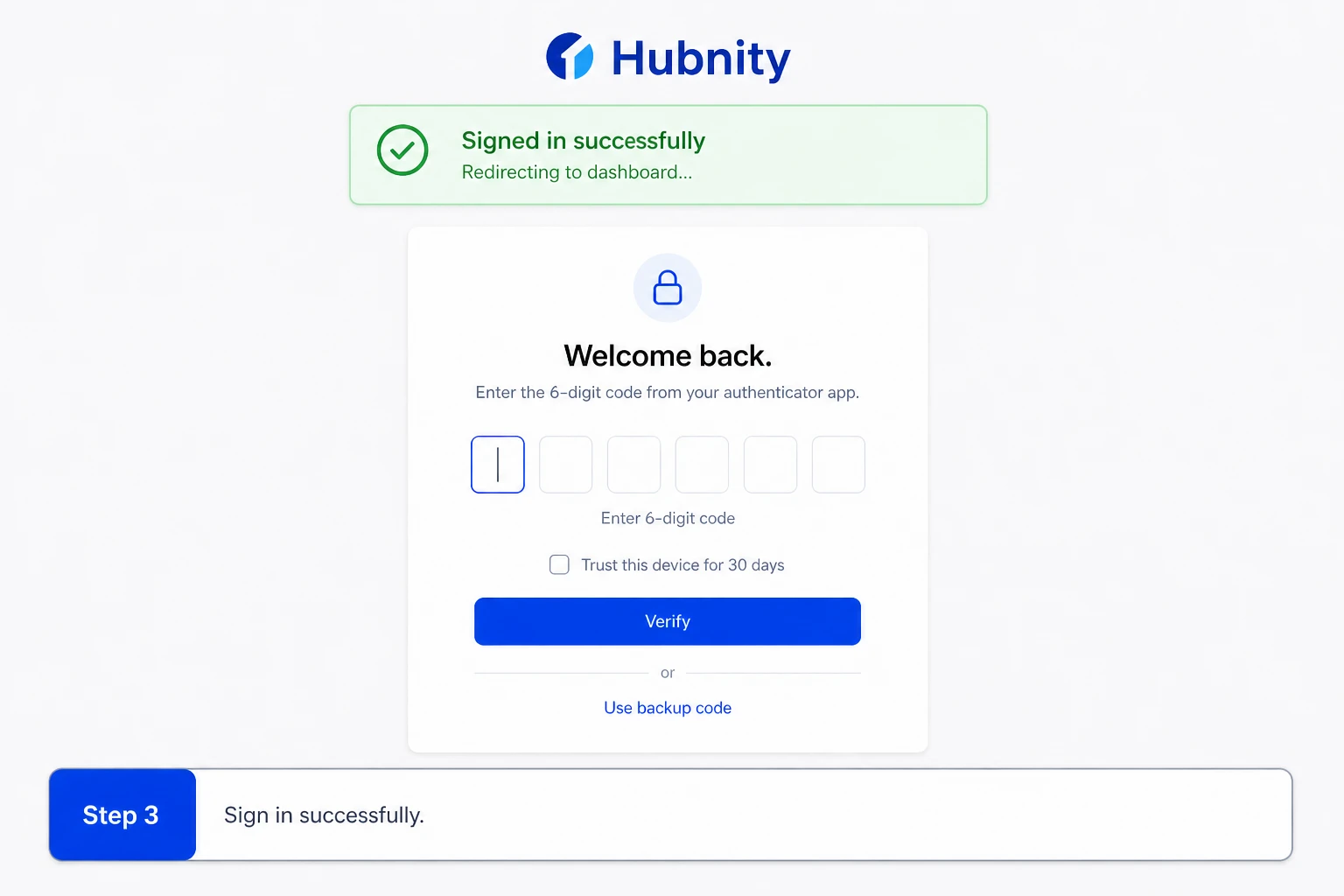 Step 3 screenshot