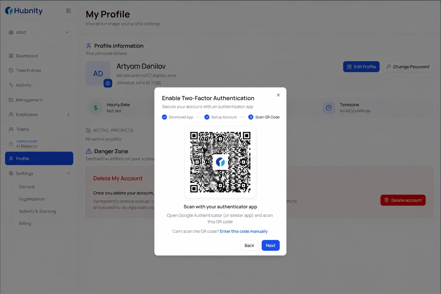 Step 3 screenshot