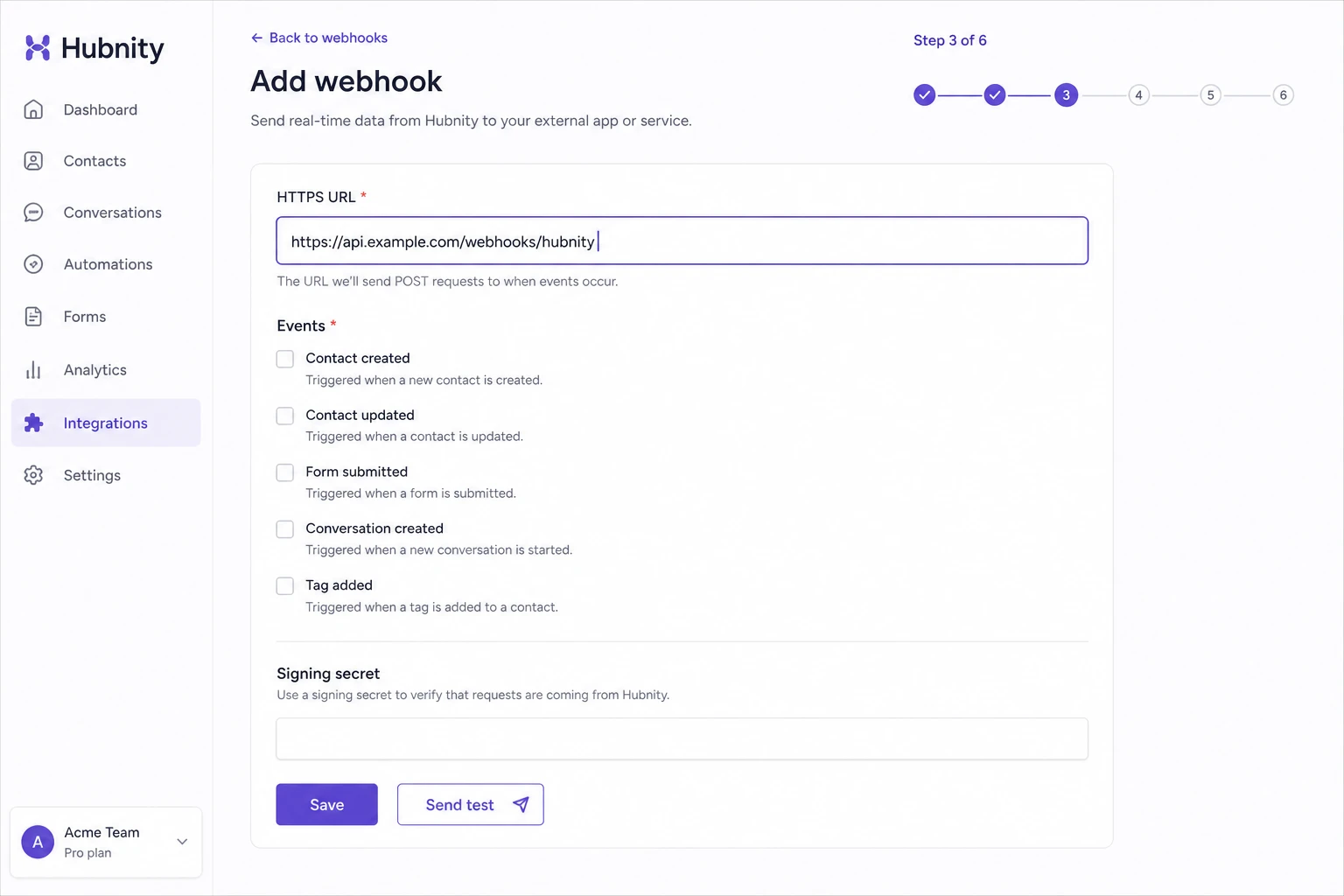Step 3 screenshot